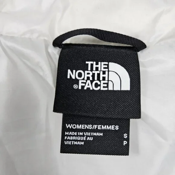 The North Face White Thermoball Eco Lightweight Insulated Full Zip Vest Small - Picture 3 of 16